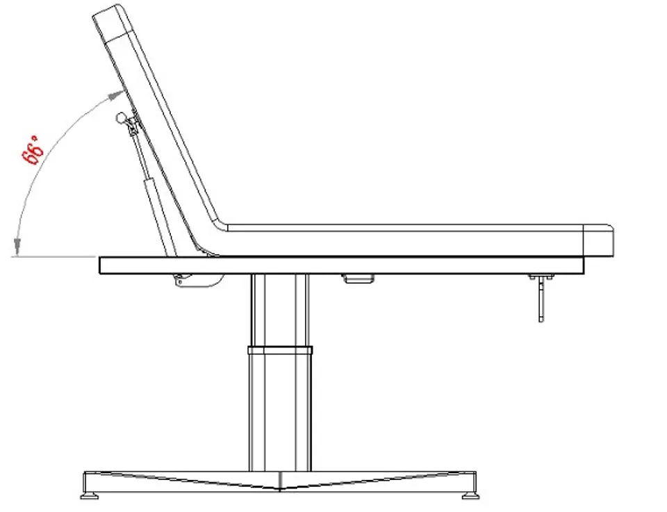 Marquesa de Massagem Elétrica de 1 Motor HERN+ Weelko 13