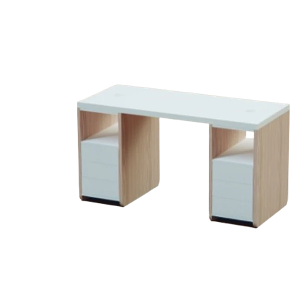 Mesa de Manicure Modular CARINA 2 Gavetas | Mirplay 1