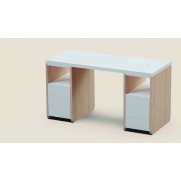 Mesa de Manicure Modular CARINA 2 Gavetas | Mirplay 2