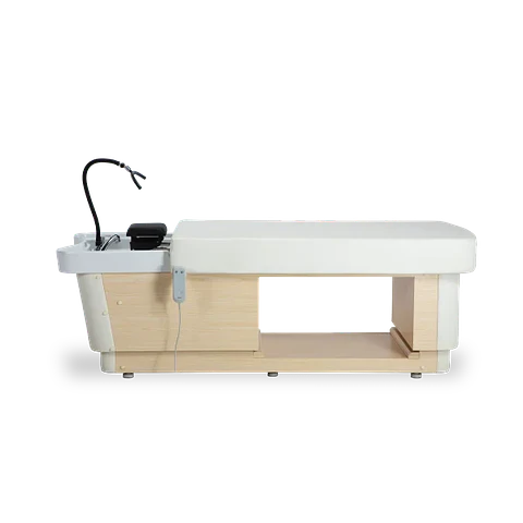 AETHER BED - Marquesa Head Spa com Bacia Cerâmica e Cúpula de Vapor