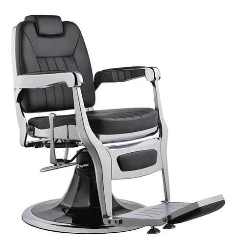 Cadeira de Barbeiro RIFF SILVER-BLACK 