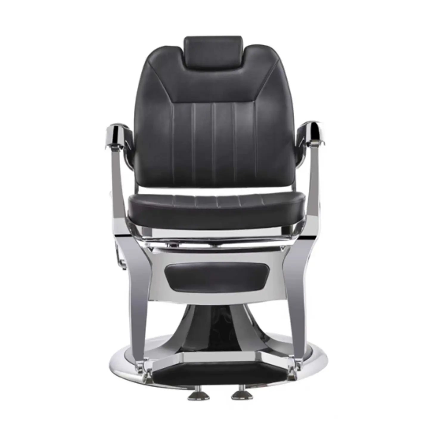 Cadeira de Barbeiro RIFF SILVER-BLACK  3