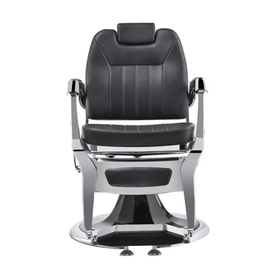 Cadeira de Barbeiro RIFF SILVER-BLACK  3