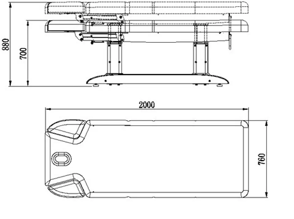 Marquesa de Spa Elétrica TROCH PLUS 4 Motores - Weelko  18