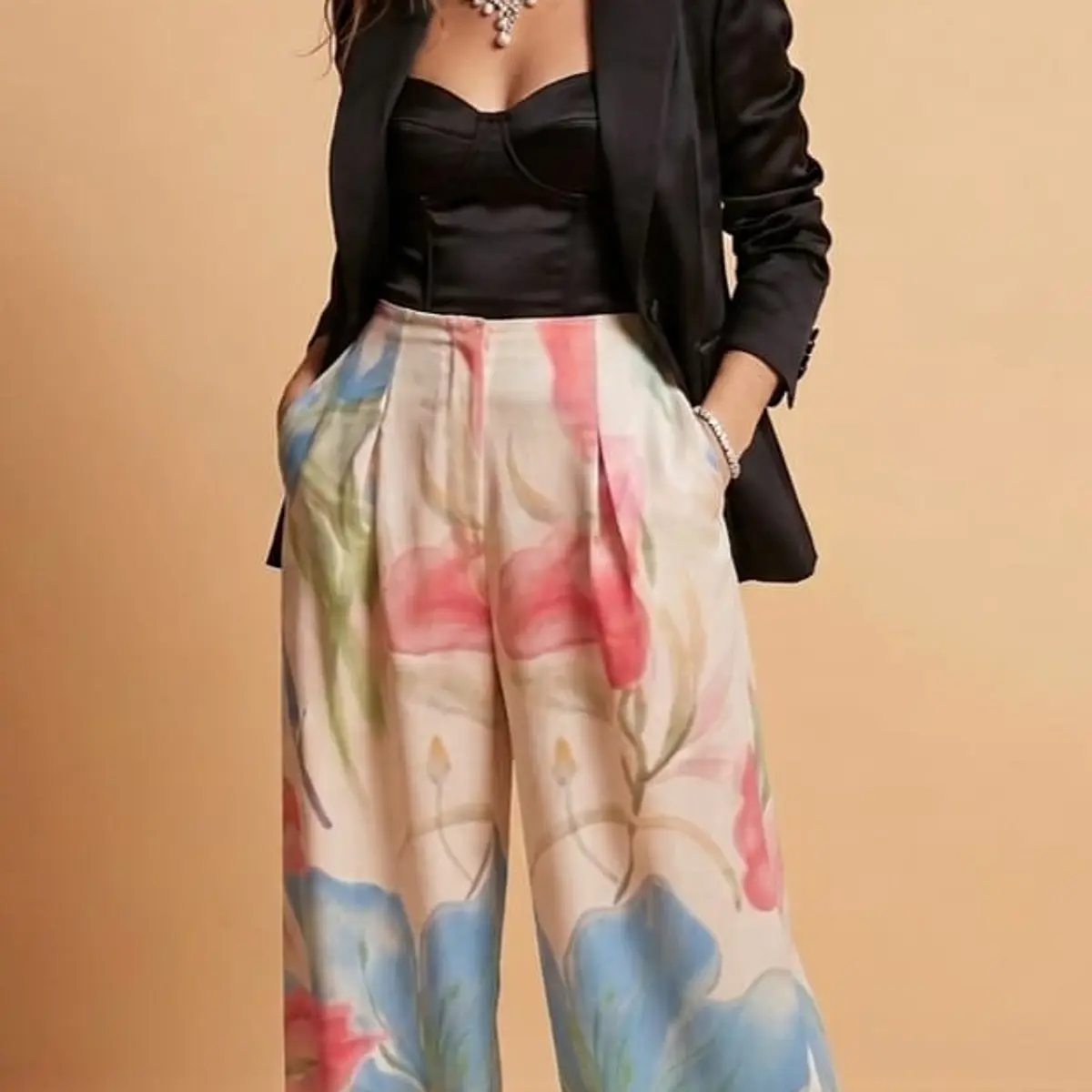 Pantalón Palazzo Floral