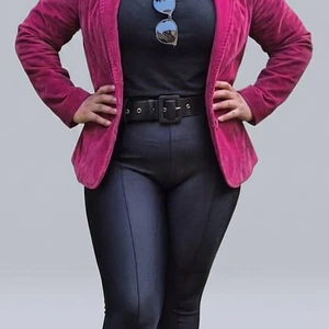 Pantalón Prada con cinturón