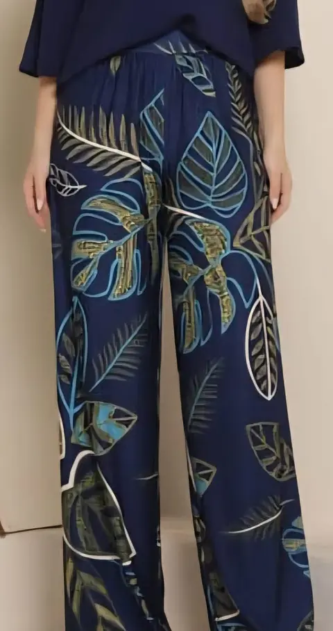 Pantalón palazzo Estampas