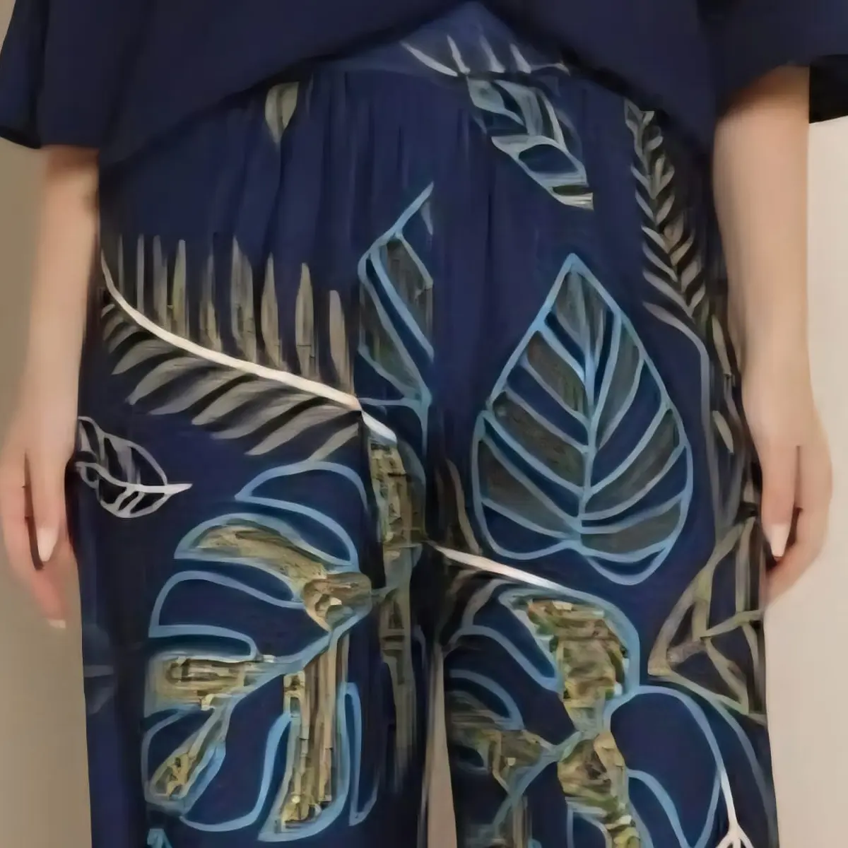 Pantalón palazzo Estampas