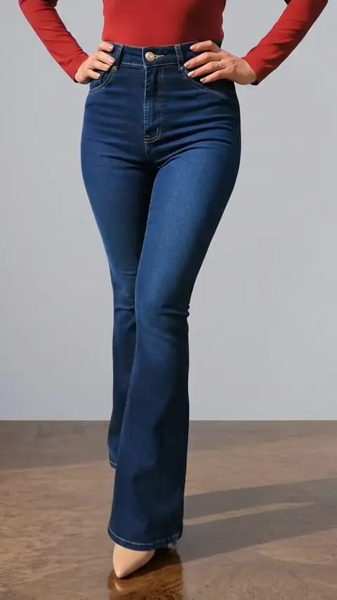 Jeans Flare Silueta Perfecta