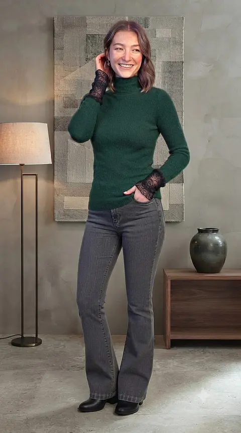 Jeans Flare Control Abdomen