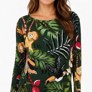Blusa estampada Salvador