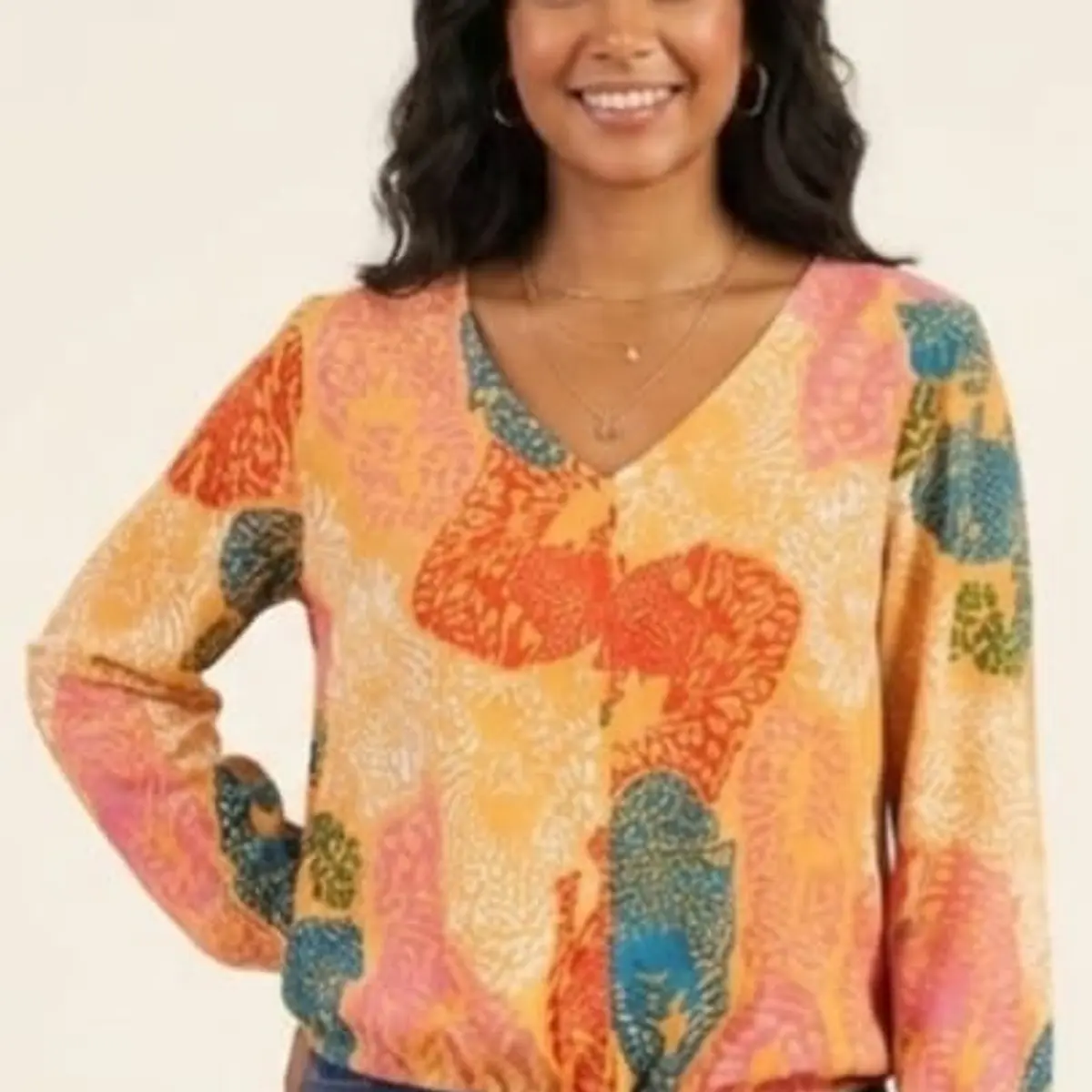 Blusa estampada Recife
