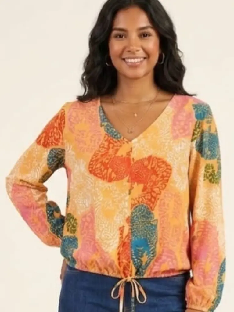 Blusa estampada Recife