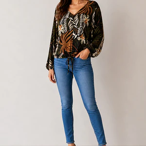 Blusa estampada Maceio