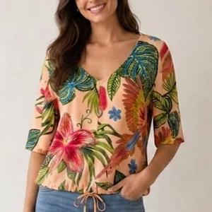Blusa estampada Campeche