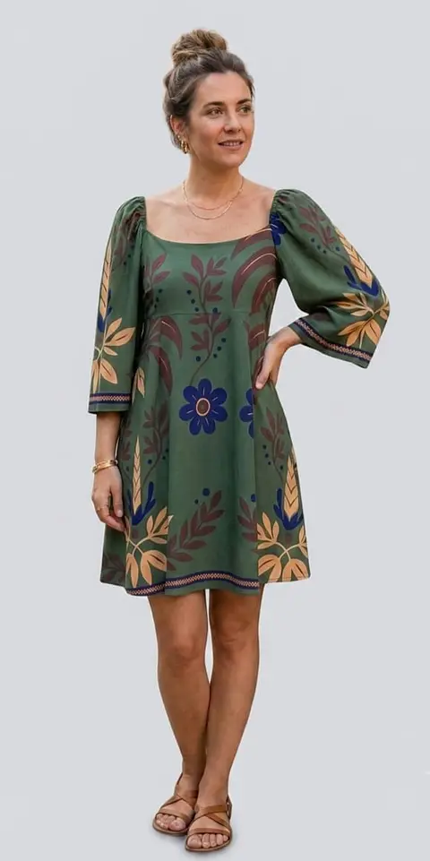 Vestido Canela