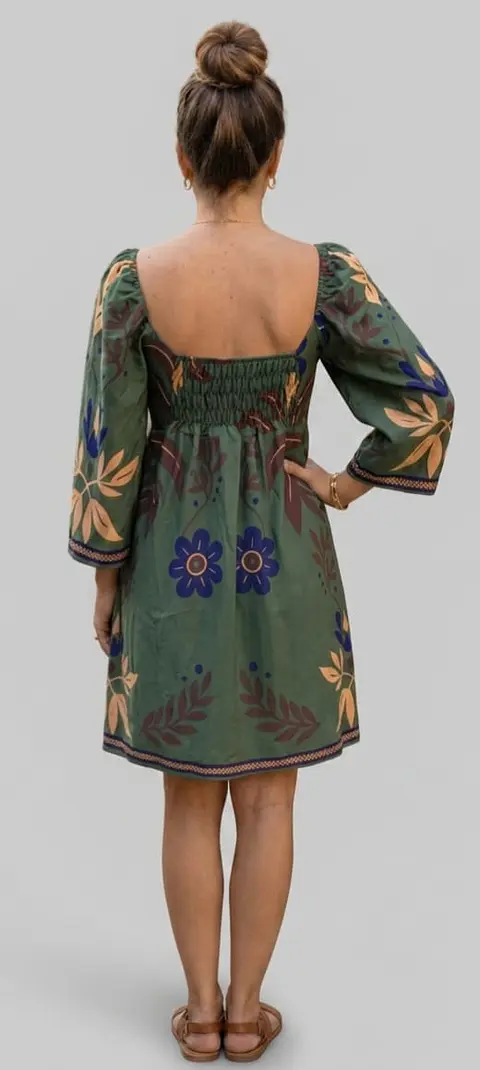 Vestido Canela