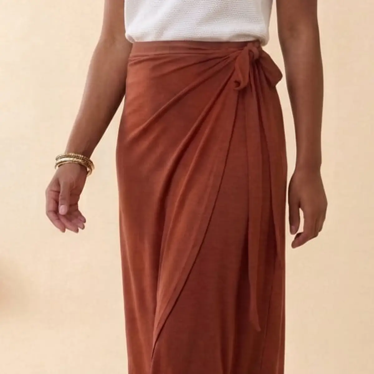 Falda Envolvente Midi