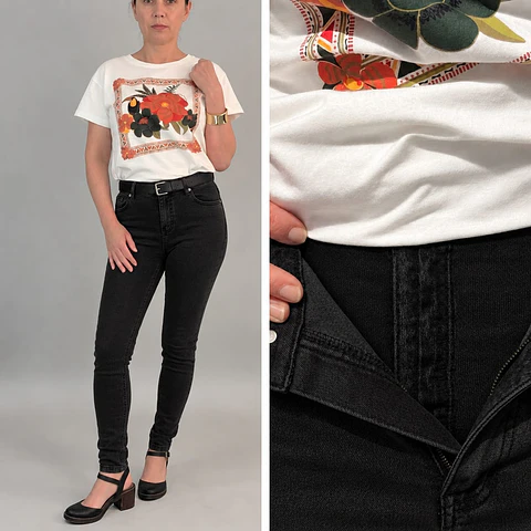 Jeans Skinny con faja