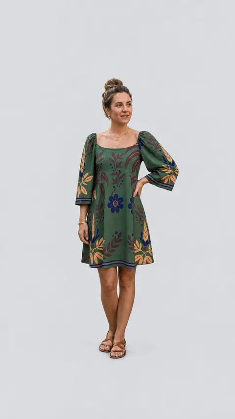 Vestido Canela