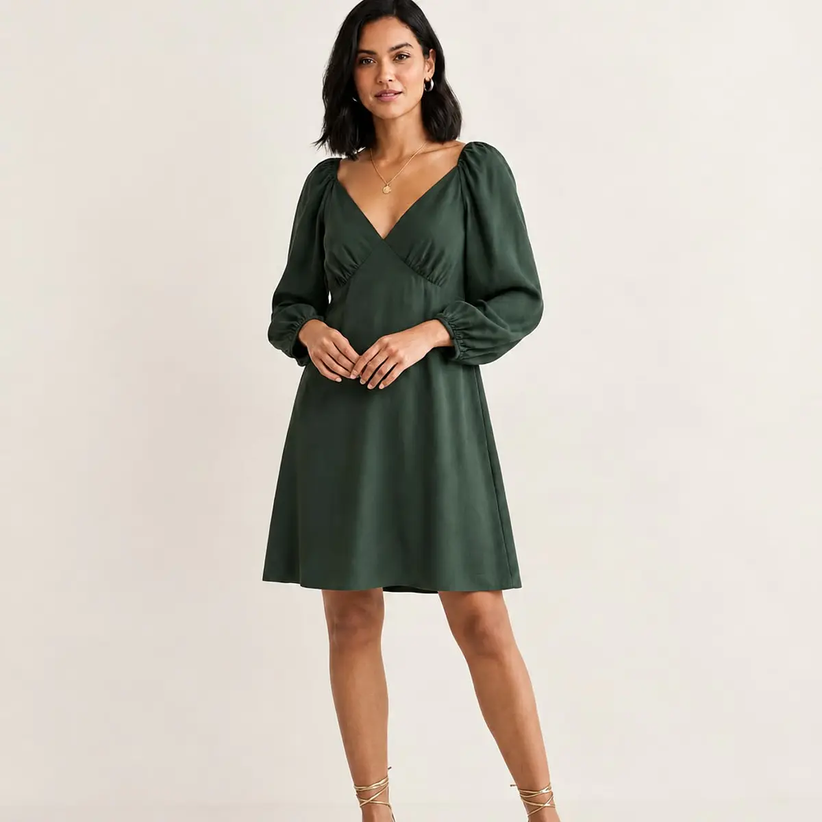 Vestido midi Olinda