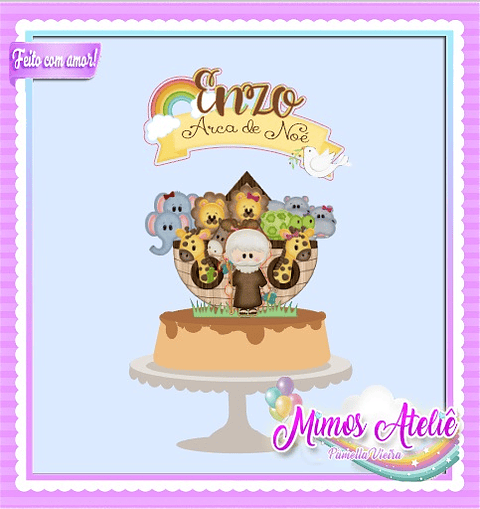 Arquivo Topo de Bolo - Arca de Noé #5