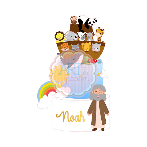 Arquivo Topo de Bolo - Arca de Noé #10