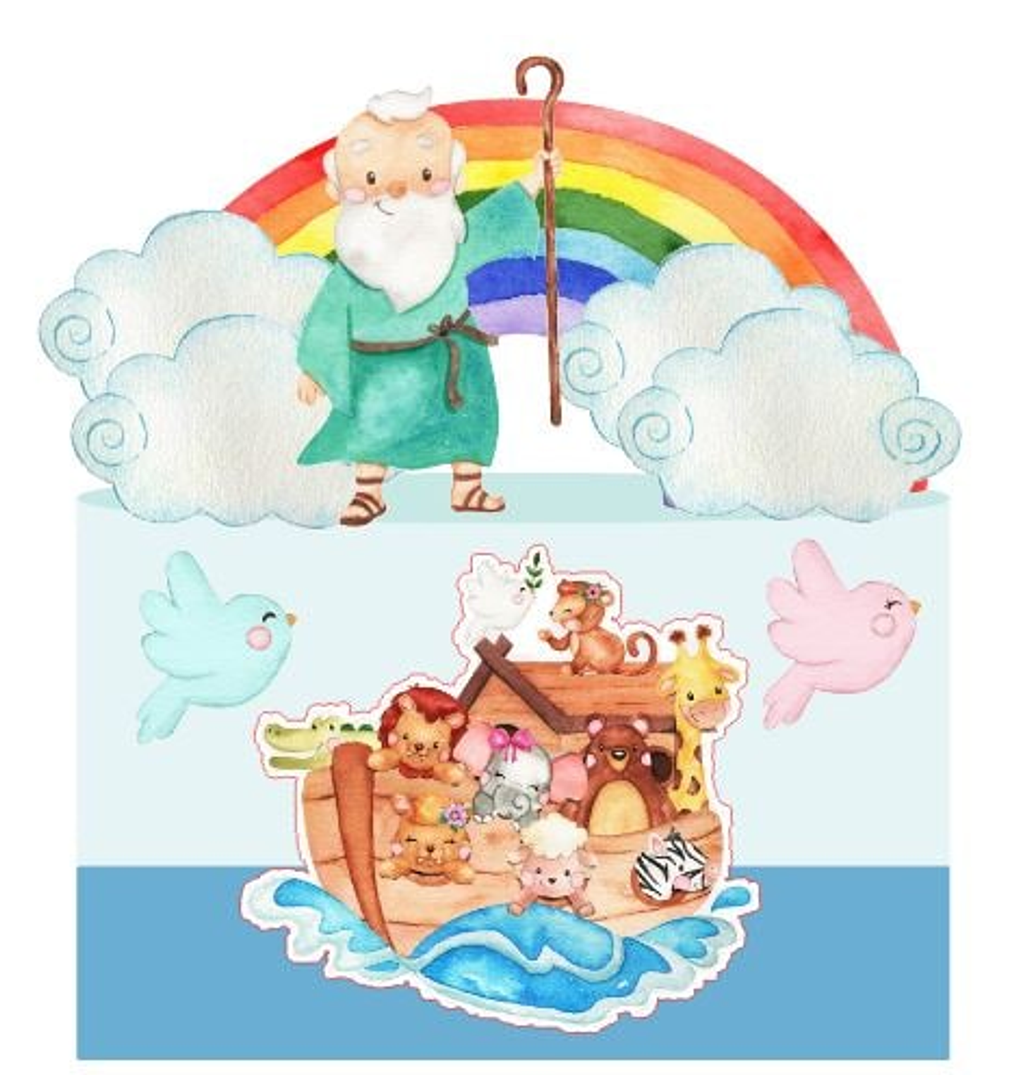 Arquivo Topo de Bolo - Arca de Noé #16 1