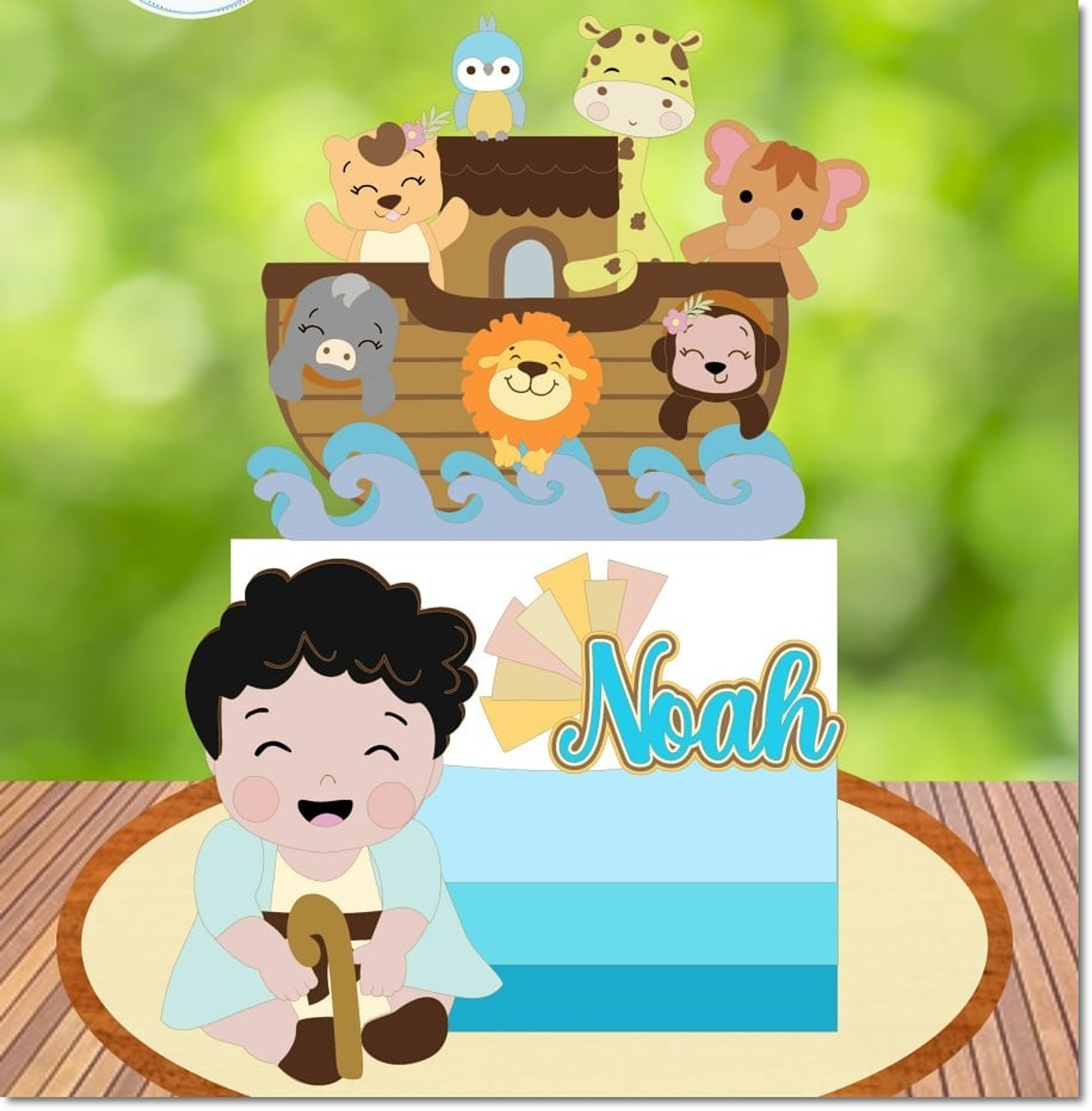 Arquivo Topo de Bolo - Arca de Noé #26 1