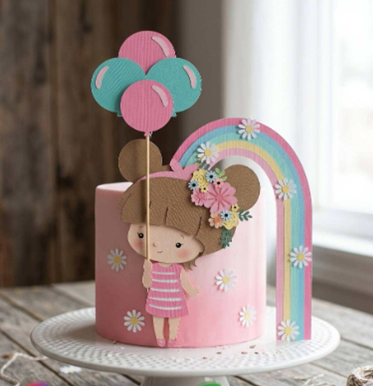 Arquivo Topo de Bolo - Arco Iris #3 1