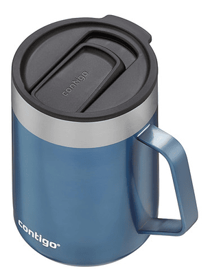 Taza Térmica Contigo Streeterville Color Blue Corn 414ml
