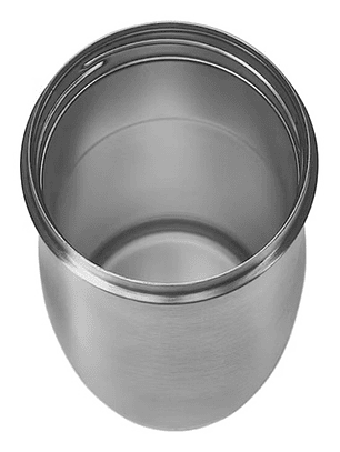 Vaso Térmico Contigo Mug Westloop 473 Ml 16 Oz Color Plateado Liso