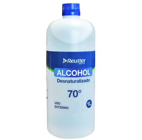 Alcohol Desnaturalizado 70 - Botella 1 Litro