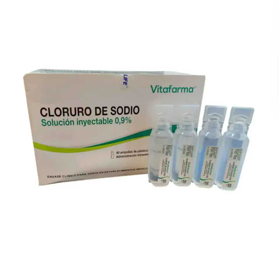 Suero Fisiologico 0.9% Ampollas de Plastico - 1 und x 20ml 2