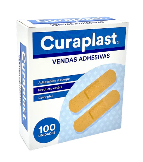 Parches Curitas Impermeables - Caja de 100 und