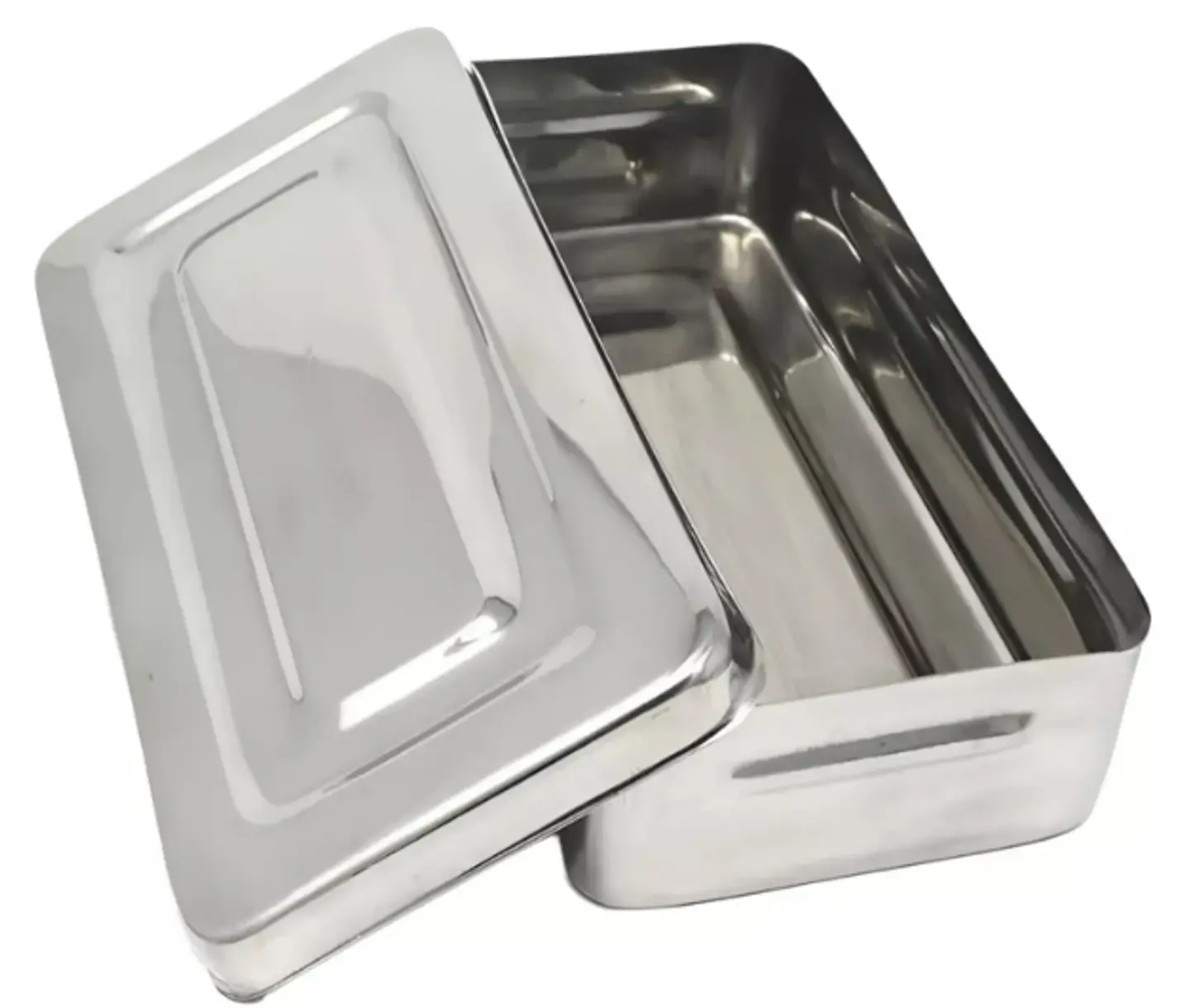 Caja de Esterilizacion de Acero Inoxidable 20x10x5 cm 1
