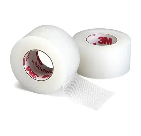 Cinta Adhesiva Transparente 3M Transpore (2,5 cm x 9,1 m)
