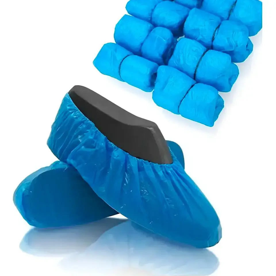 Cubre Calzado Desechable Novacure 100Un. Azul Talla Estandar 2