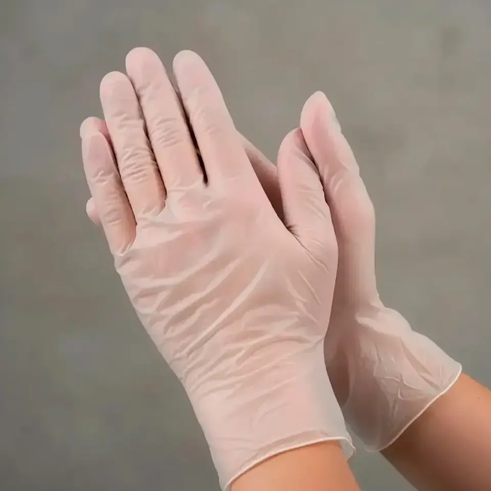 Guantes de Examen Vinilo NovaCure Transparente M 2