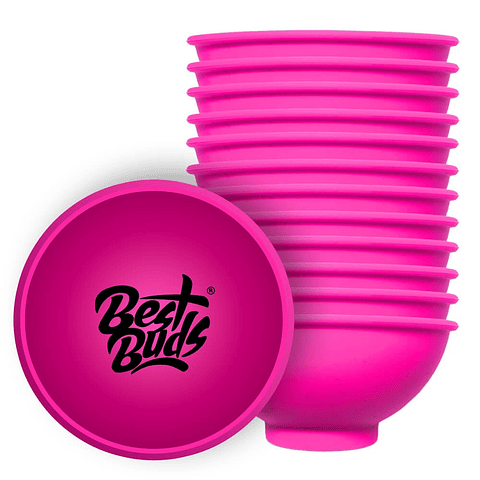 Best Buds Silicone Mixing Bowl 7cm Pink 