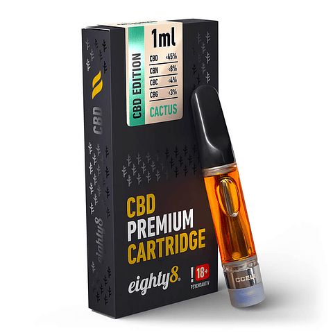 Eighty8 Cactus 45% CBD Cartridge 