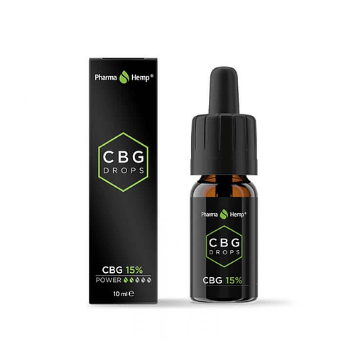Pharma Hemp CBG Drops MCT Oil 15% (10ml)  