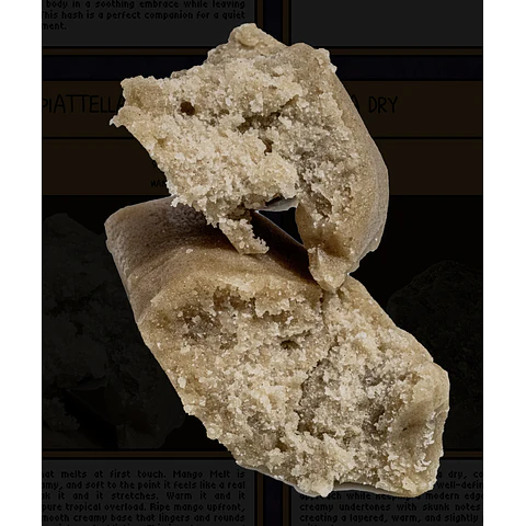 Weneed Mango Melt Piattella Hash CBD  3,5g  