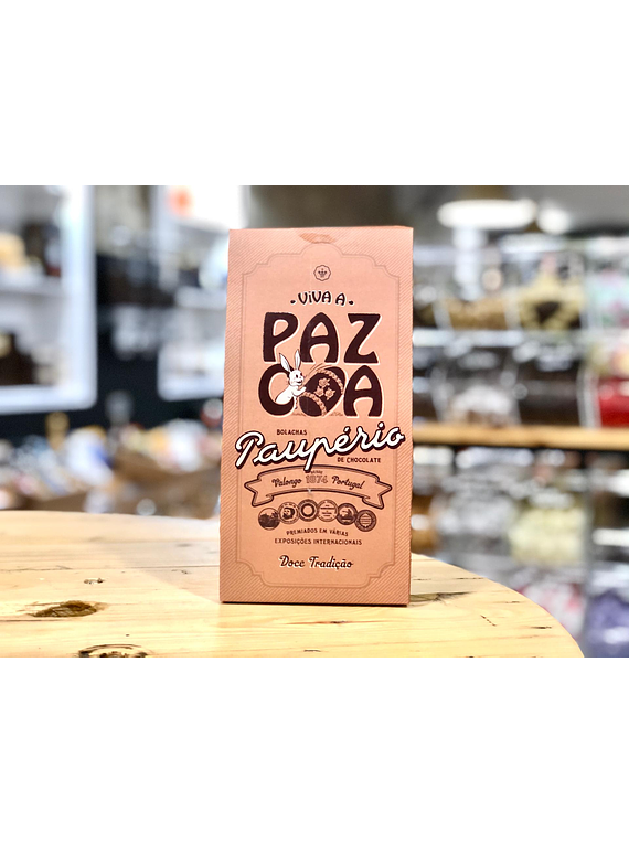 Paupério Lenas Chocolate 'Viva PazCoa' 200g