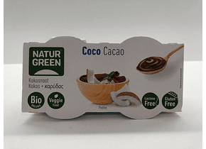 NaturGreen Sobremesa de Coco e cacau (2x125g)