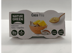 NaturGreen Sobremesa de Coco e Ananás (2x125g)
