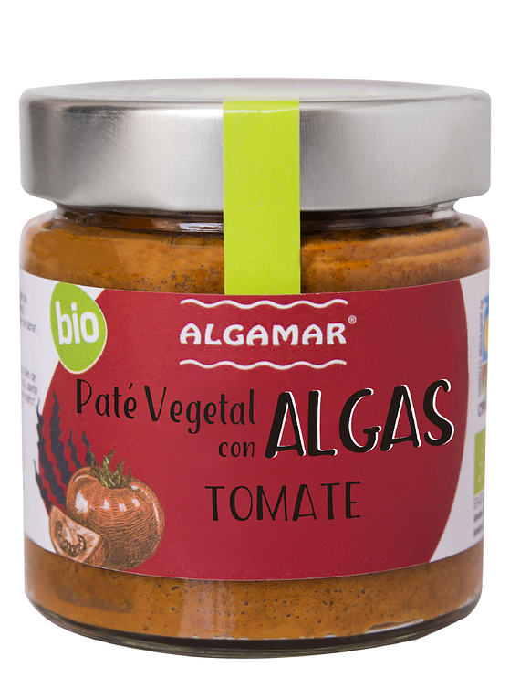 Paté de Tomate com Algas 180g - Algamar