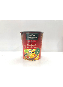 Sopa Instantânea Asiática Noodles com Frango Bio - Natur Compagnie