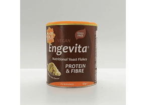 Levedura Nutricional Proteínas e Fibras 125g em flocos - Engevita