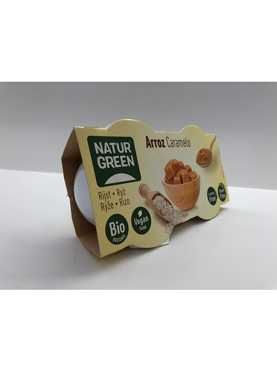NaturGreen Sobremesa de Arroz e Caramelo (2x125g)